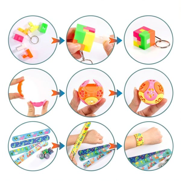 YUTIN Kids' Party Favor Toy Assortment, 300pcs Fidget Toys Bulk-6