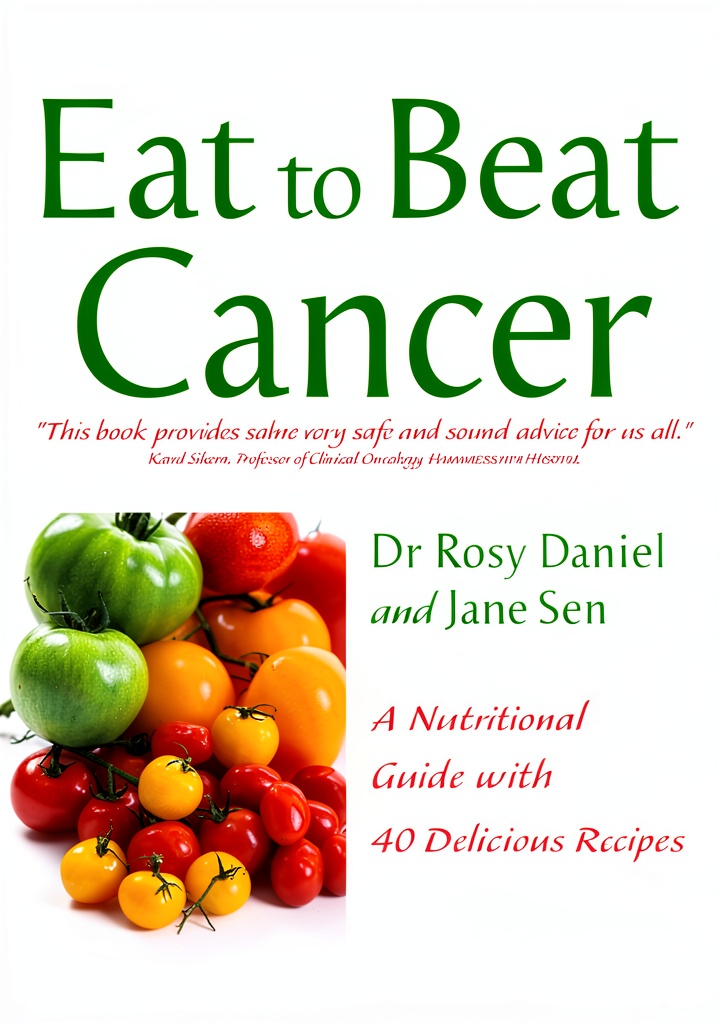Installing Eat to Beat Cancer Plant Based Cookbook by Thorsons on a wooden kitchen counter
