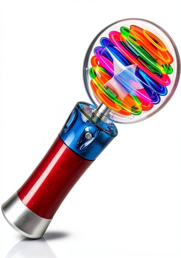ArtCreativity Magic Ball Wand 7.5" Light Up Party Favor with Batteries-0