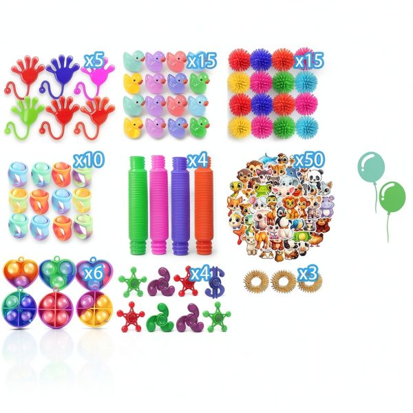 PHIMOTA Party Favor Pack 150 Piece Kids Toy Assortment Multi‑Item Set-2