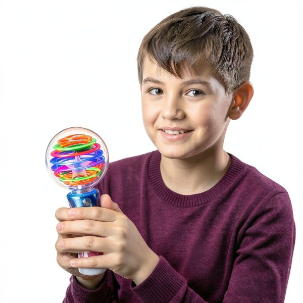 ArtCreativity Magic Ball Wand 7.5" Light Up Party Favor with Batteries-4