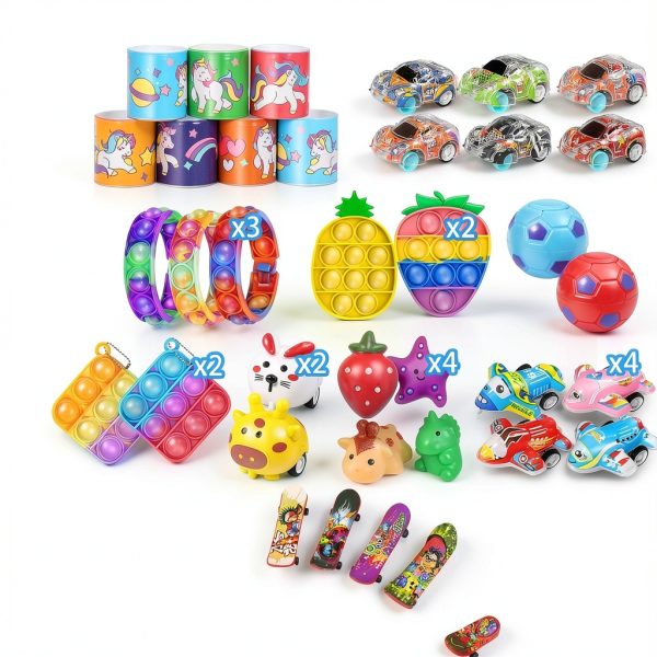 PHIMOTA Party Favor Pack 150 Piece Kids Toy Assortment Multi‑Item Set-1
