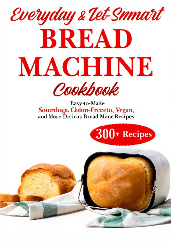 Vegan Bread Machine Recipes Kindle Edition by Healthy Kitchen Press-0