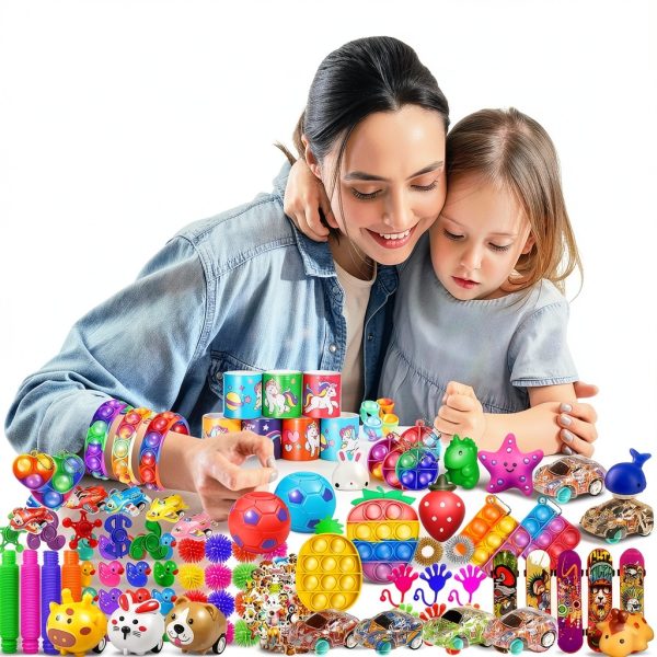 PHIMOTA Party Favor Pack 150 Piece Kids Toy Assortment Multi‑Item Set-3