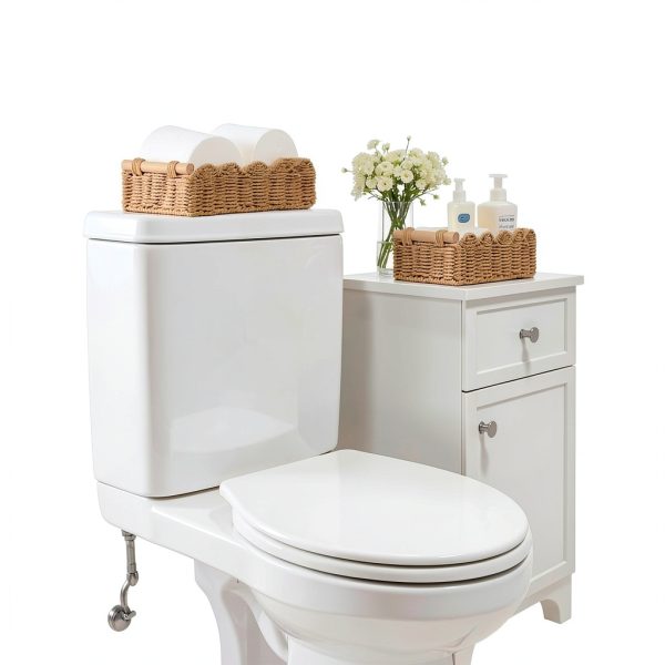 Toilet Paper Storage Basket VANWYCHEN Cotton Tank Top Organizer-1