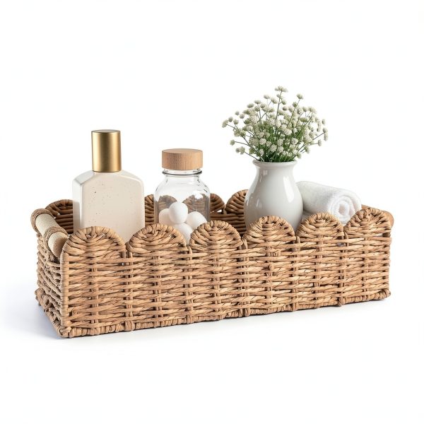 Toilet Paper Storage Basket VANWYCHEN Cotton Tank Top Organizer-0
