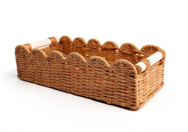 Toilet Paper Storage Basket VANWYCHEN Cotton Tank Top Organizer-3